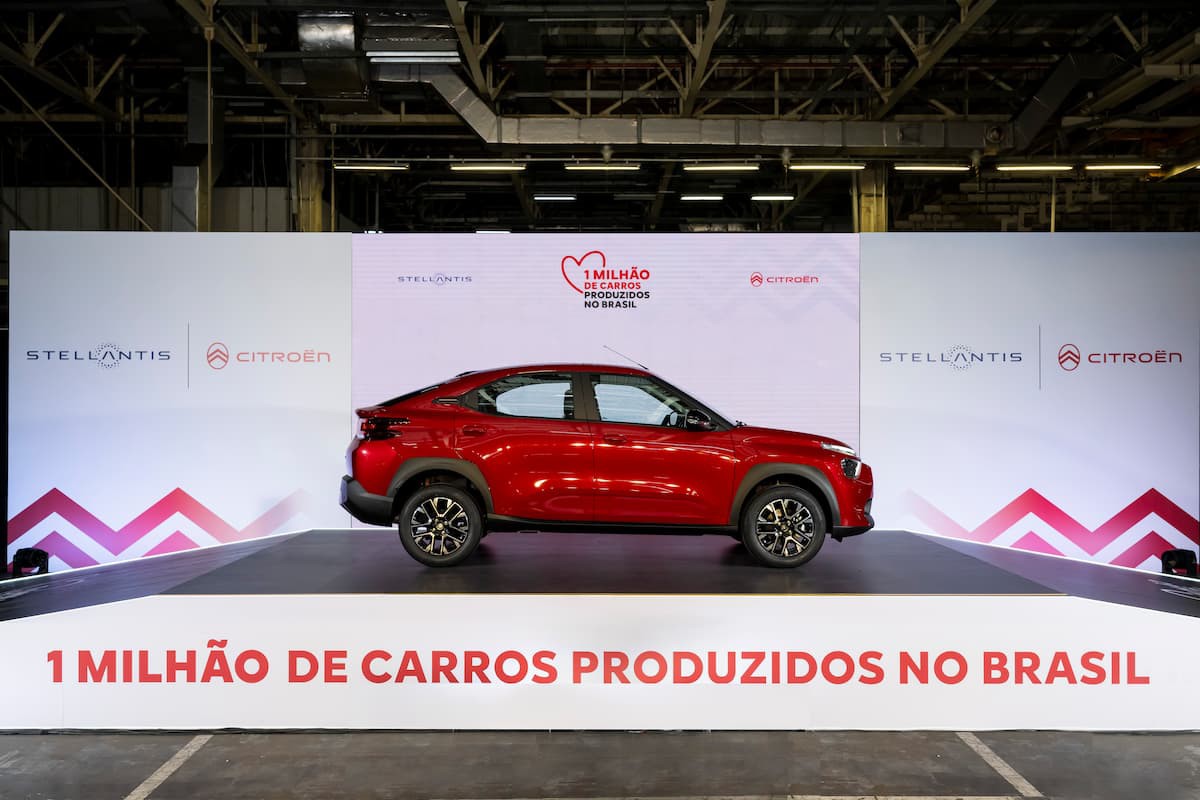 Citroën Basalt Shine marcou a unidade 1 milhão da marca sa produzida no Brasil