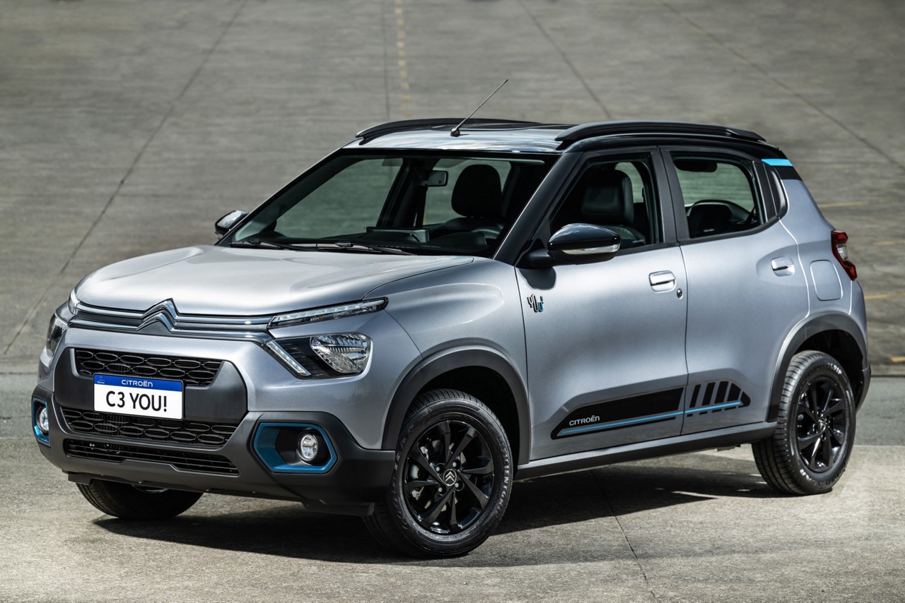 Citroën C3 YOU é a nova versão top de linha do hatch compacto, lançada em agosto