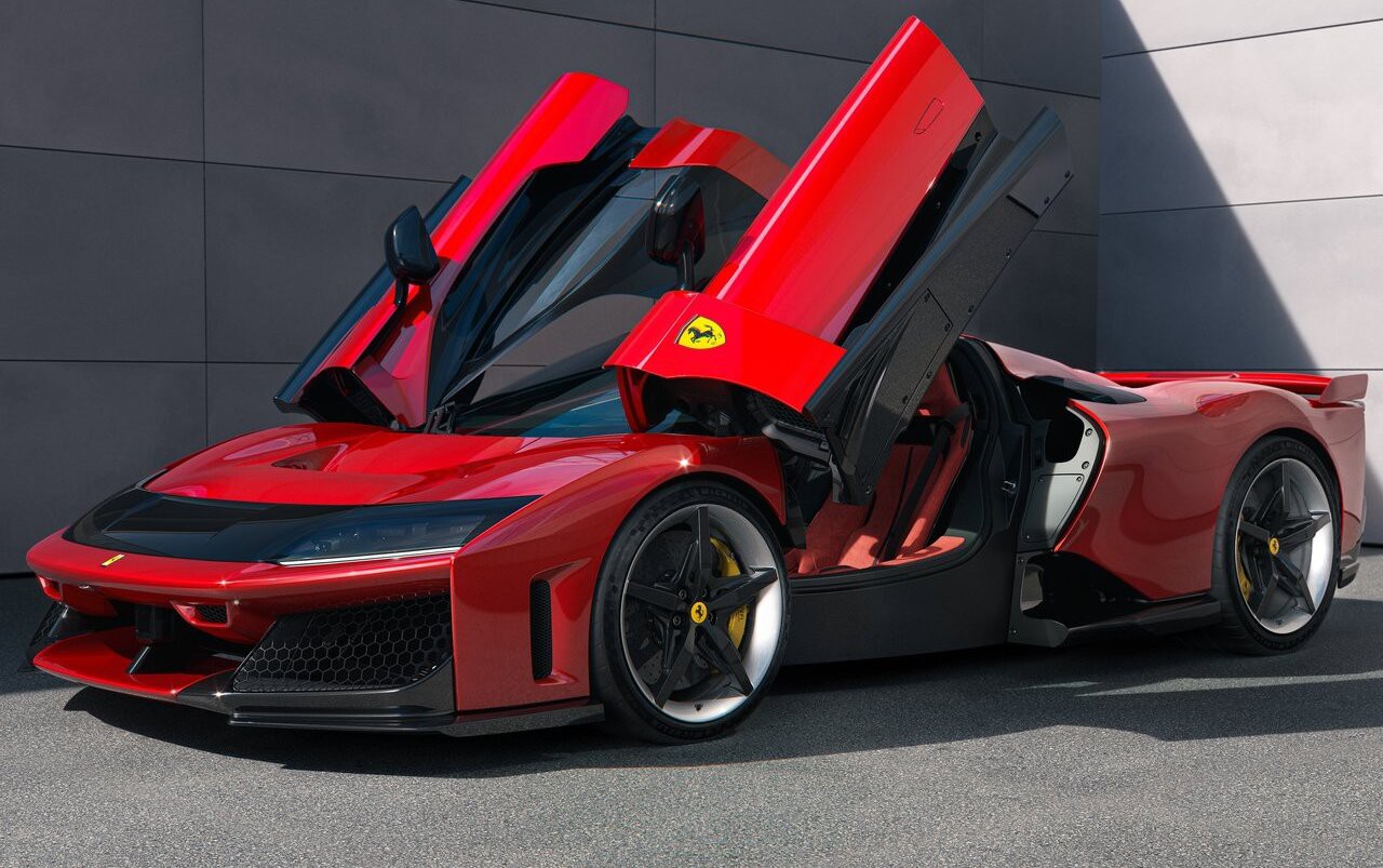 Ferrari F80 traz motor V6 híbrido de 1.200 cv e atinge 350 km/h de velocidade máxima