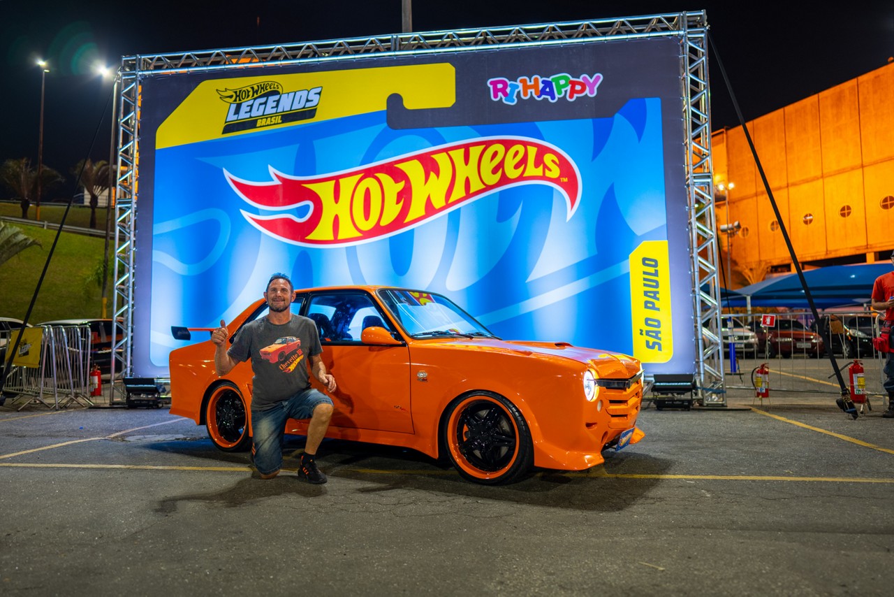 Chevette 1975 laranja de Alexei Macedo foi o grande vencedor do Hot Wheels Legends Brasil 2024