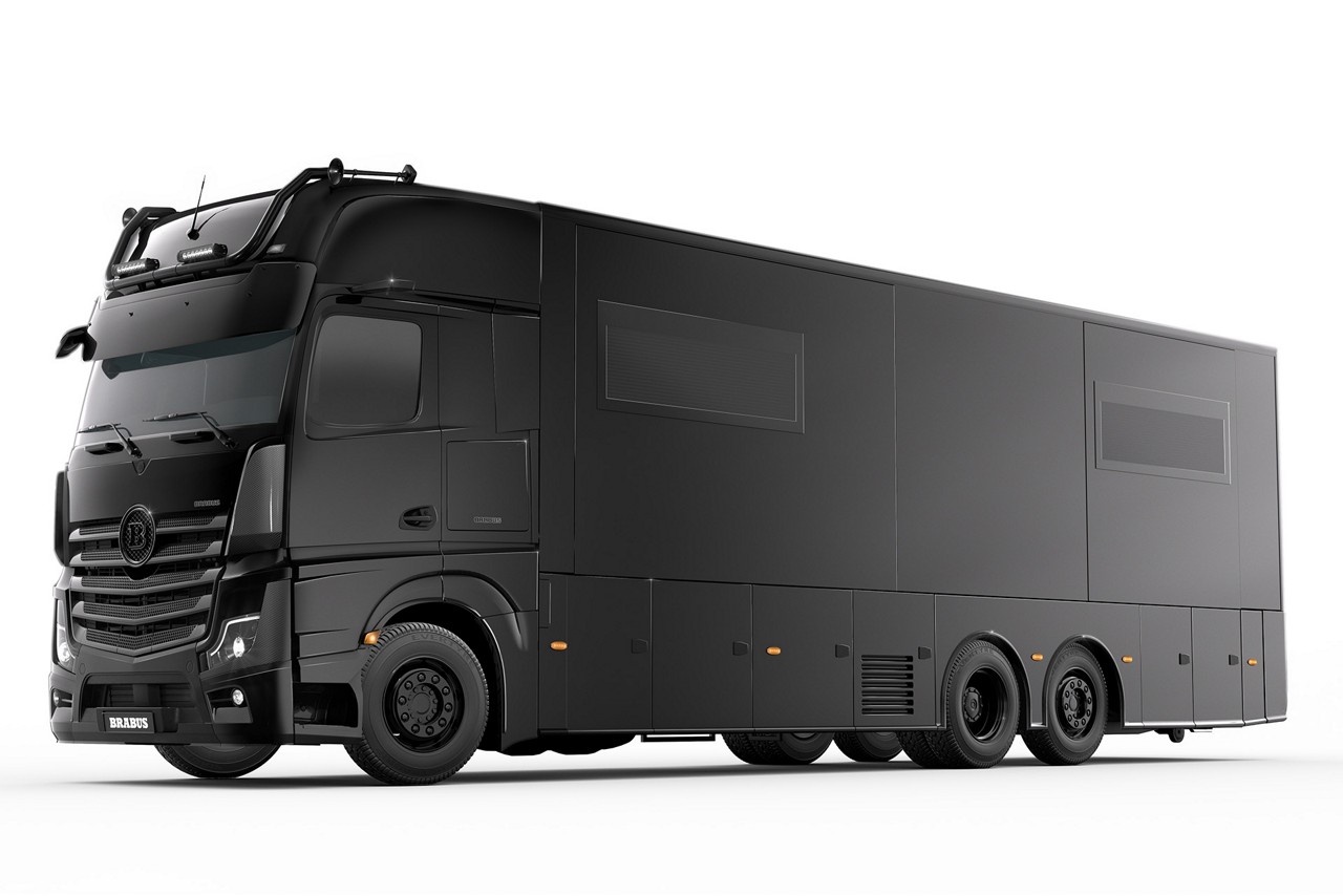 Brabus Big Boy 1200 é o primeiro motorhome de luxo produzido pela empresa