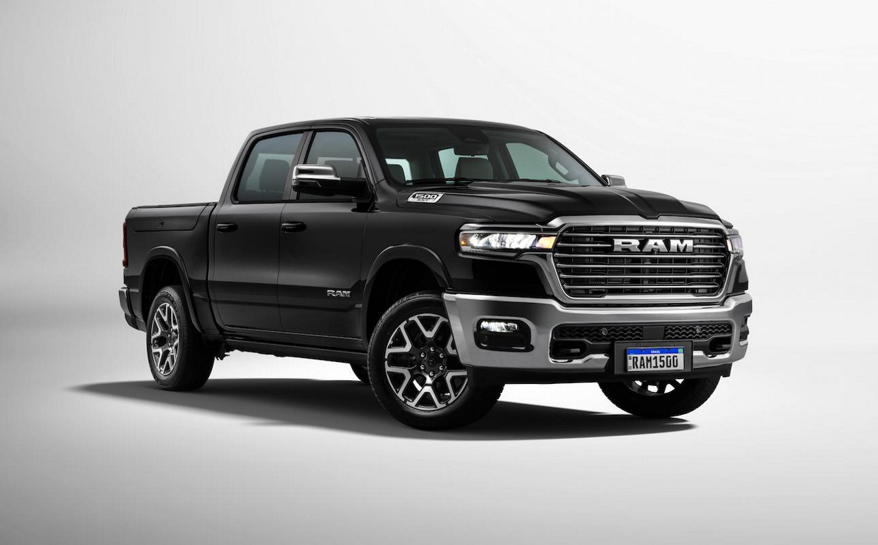 Nova RAM 1500 2025 acelera de 0 a 100 km/h em 5,3 segundos