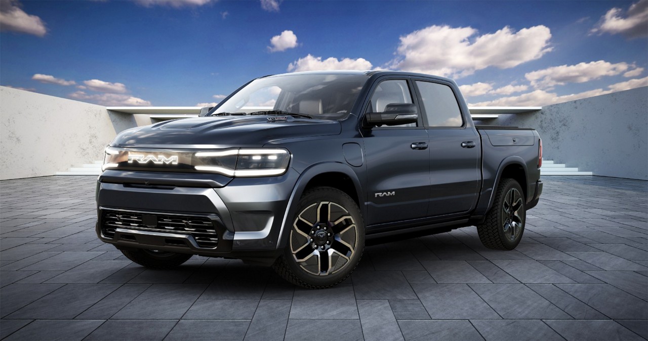 RAM 1500 REV será a primeira picape 100% elétrica da Stellantis