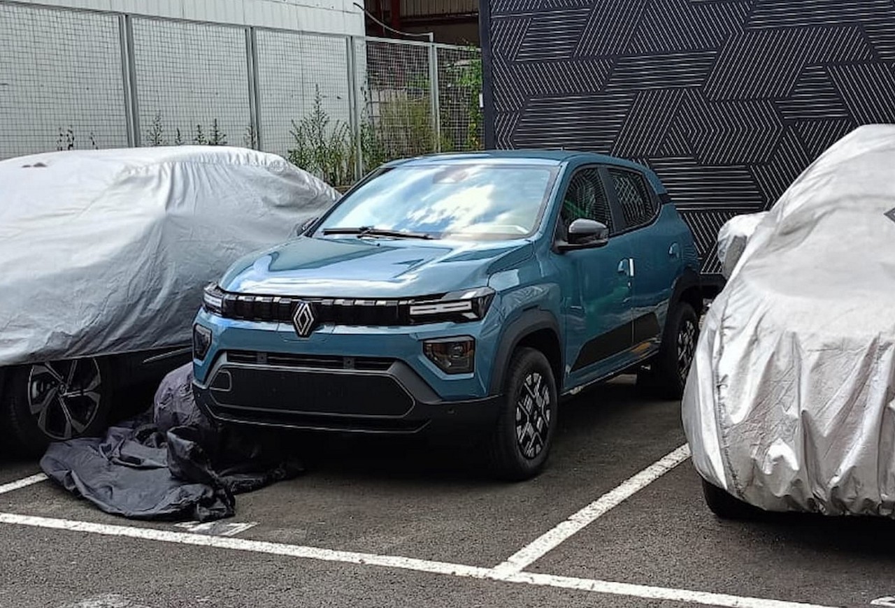 Renault e-Kwid foi flagrado na Colômbia por jornalista e também no Brasil