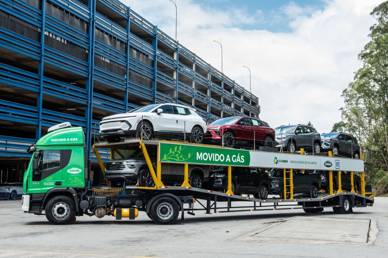 GMB e Grupo SADA utilização carretas movidas a GNV