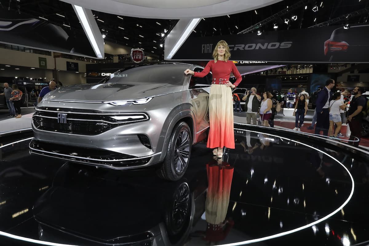 Conceito do Fiat Fastback exibido no último Salão do Automóvel de SP, em 2018