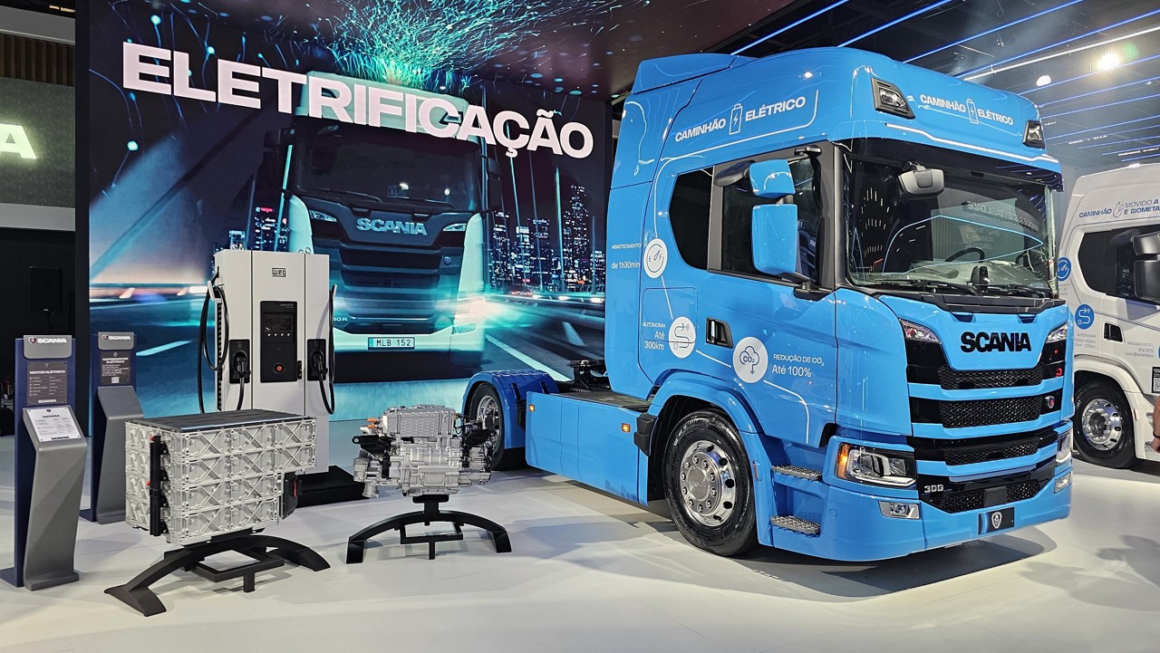 Scania 30 G é o primeiro caminhão elétrico da marca sueca vendido no Brasil