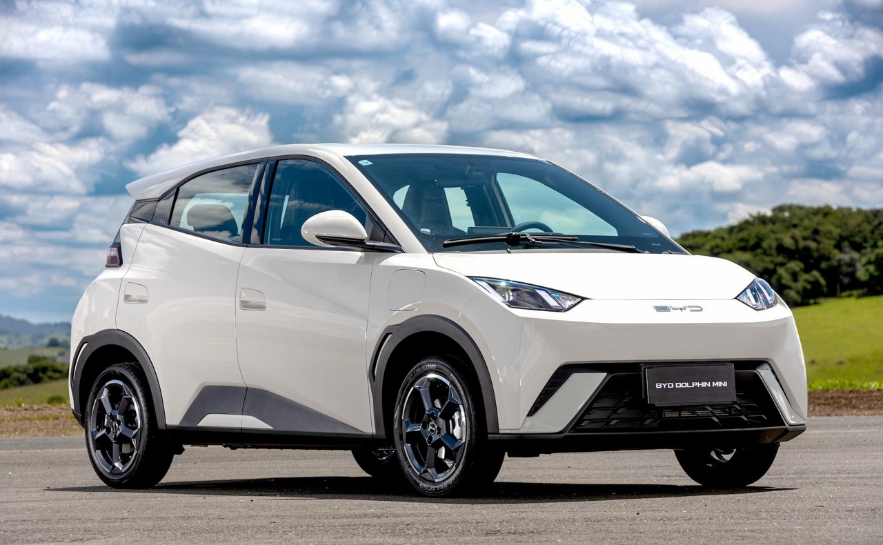 BYD Dolphin Mini é o elétrico de entrada da marca chinesa no Brasil