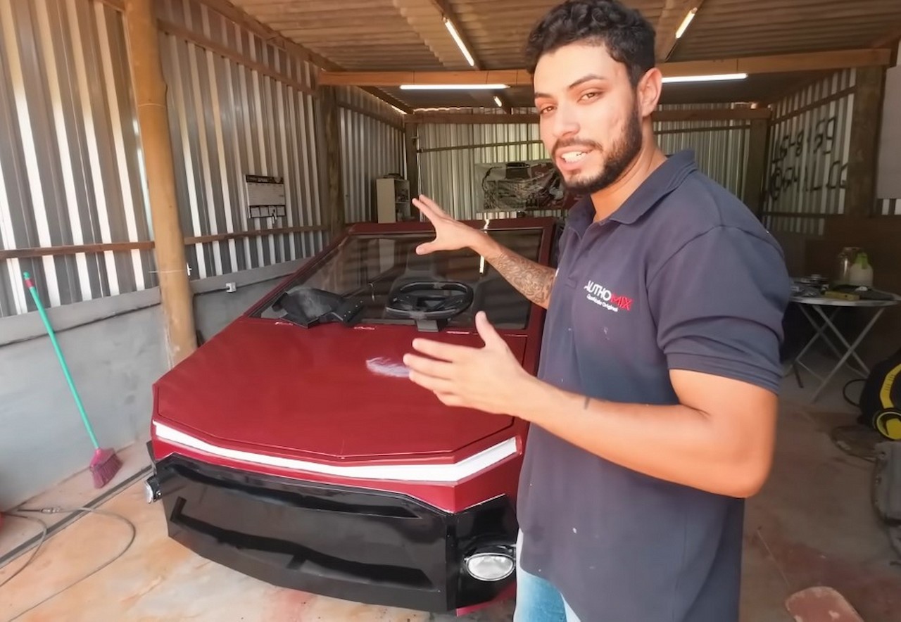 Tiu Luquinha tem um canal no YouTube onde mostra o processo o a o de suas criações automotivas