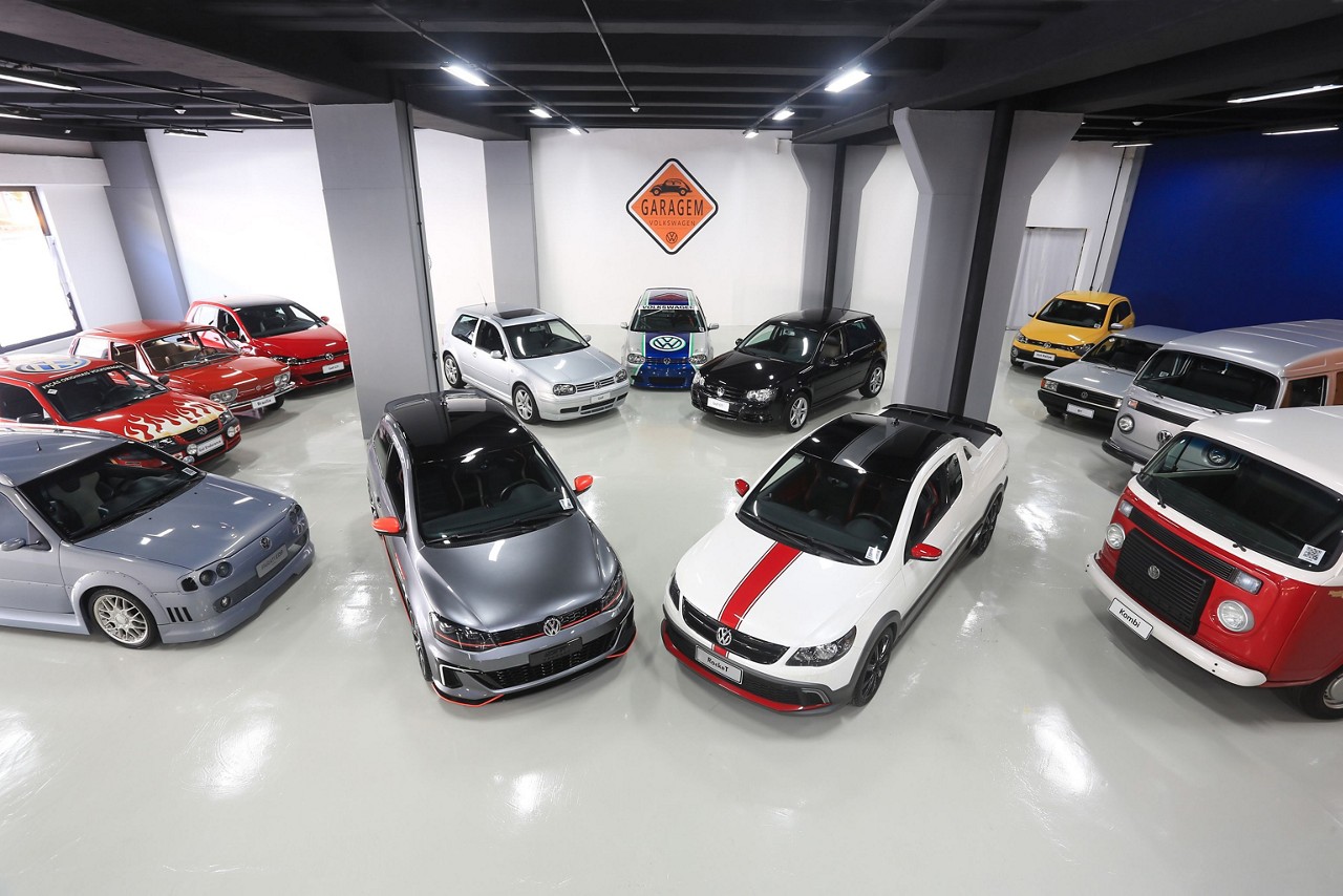 Volks ampliou a Garagem VW e trouxe mais 13 modelos para seu acervo histórico