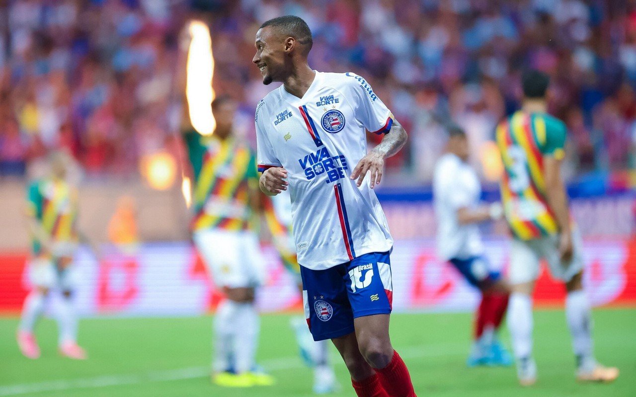 Ademir em Bahia e Sampaio Corrêa pela Copa do Nordeste (Foto: Catarina Brandão/EC Bahia)