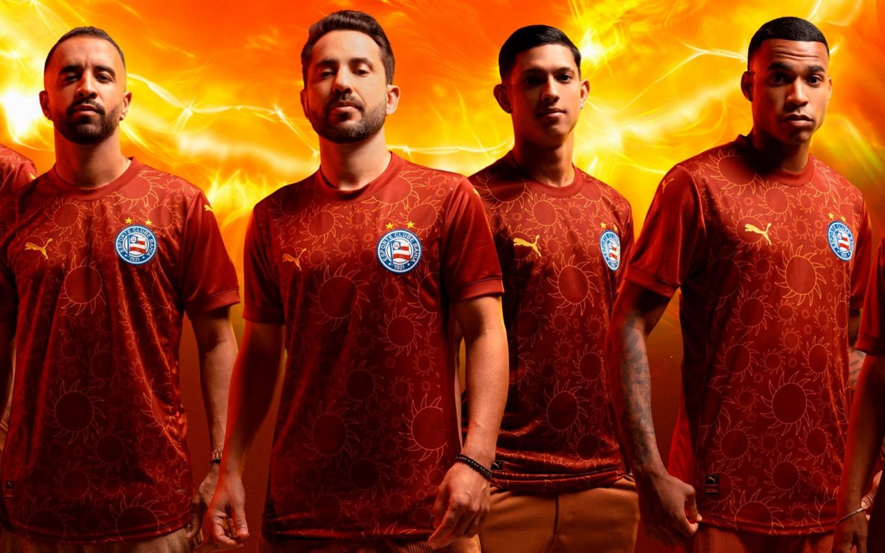 Terceiro uniforme do Bahia (Foto: Divulgação/EC Bahia)