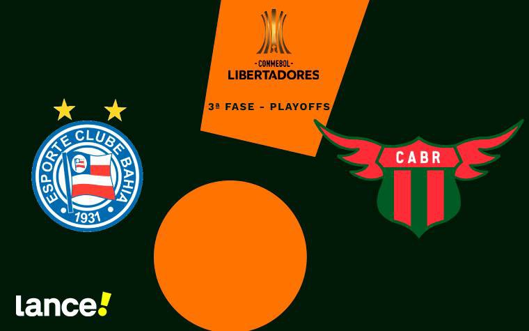 Bahia e Boston River duelam por uma vaga na fase de grupos da Libertadores (Arte: Lance!)