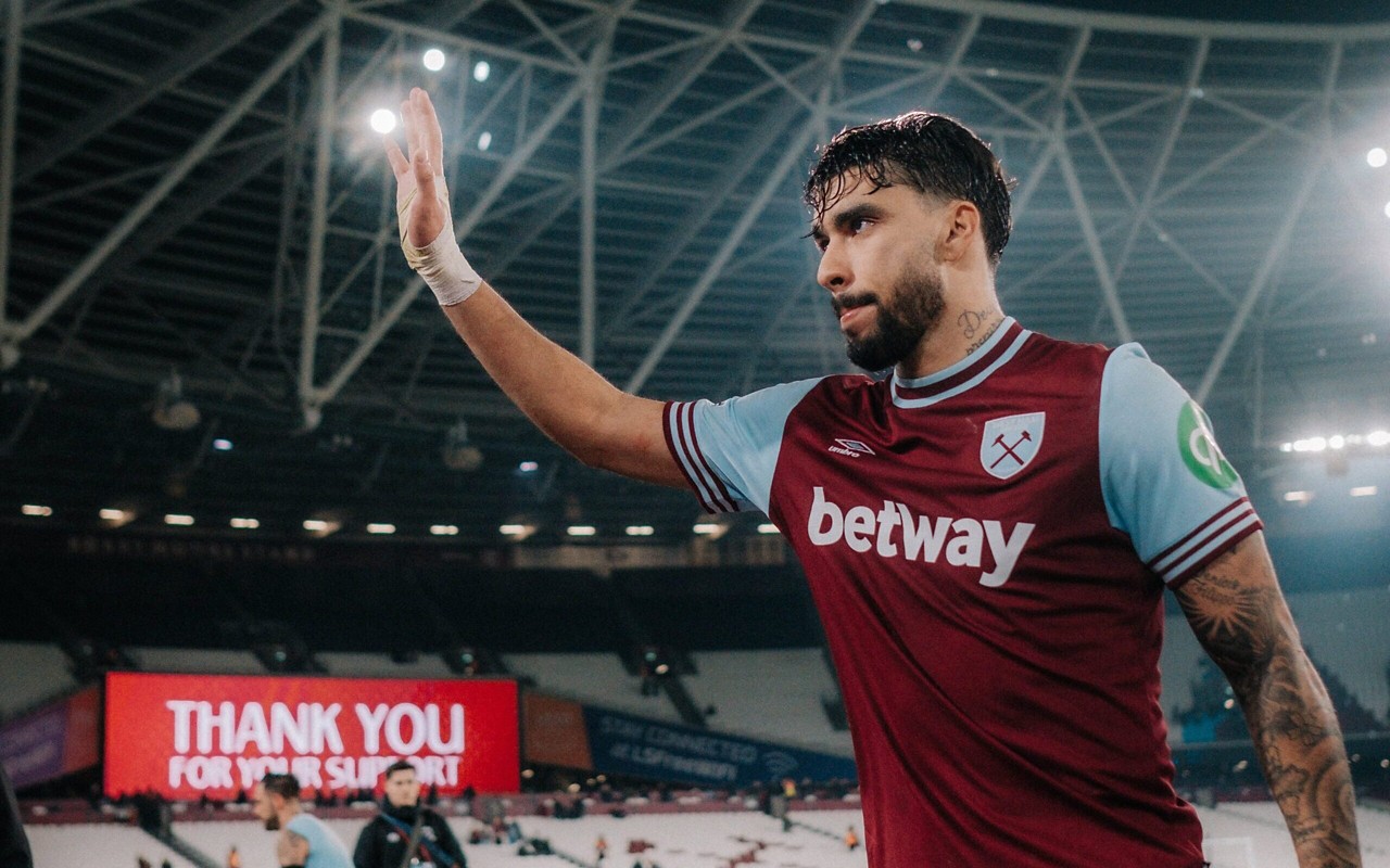 Lucas Paquetá, do West Ham, pode ser banido do futebol (Foto: Reprodução/West Ham)