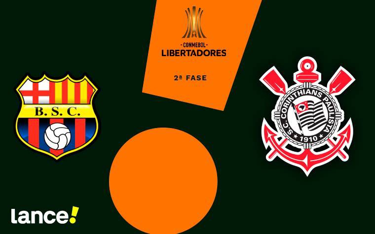 Barcelona de Guayaquil x Corinthians: terceira fase da Libertadores em 2025 (Foto: Arte/Lance!)