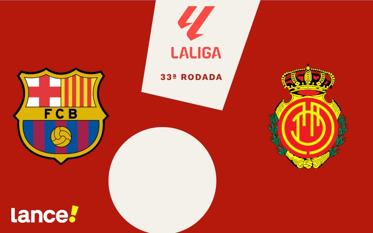Barcelona x Mallorca por La Liga (Arte: Lance!)