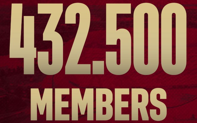 Bayern de Munique divulga novo número de sócios. (Foto: Divulgação/X/Bayern)