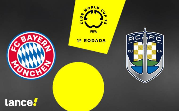 Bayern de Munique x Auckland City: 1ª rodada do Grupo A do Mundial de Clubes da Fifa (Foto: Arte/Lance!)