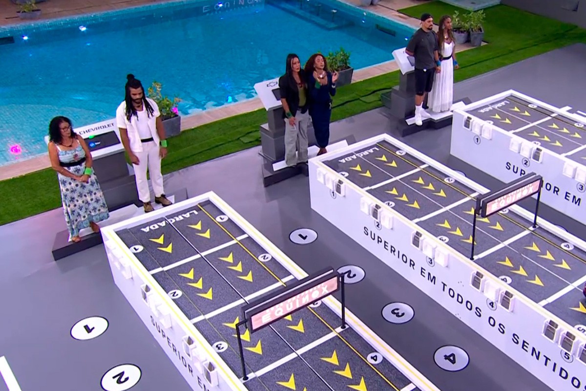 Duplas disputam Prova Bate e Volta no BBB 25