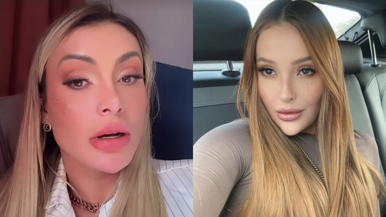 Andressa Urach e Any Awuada