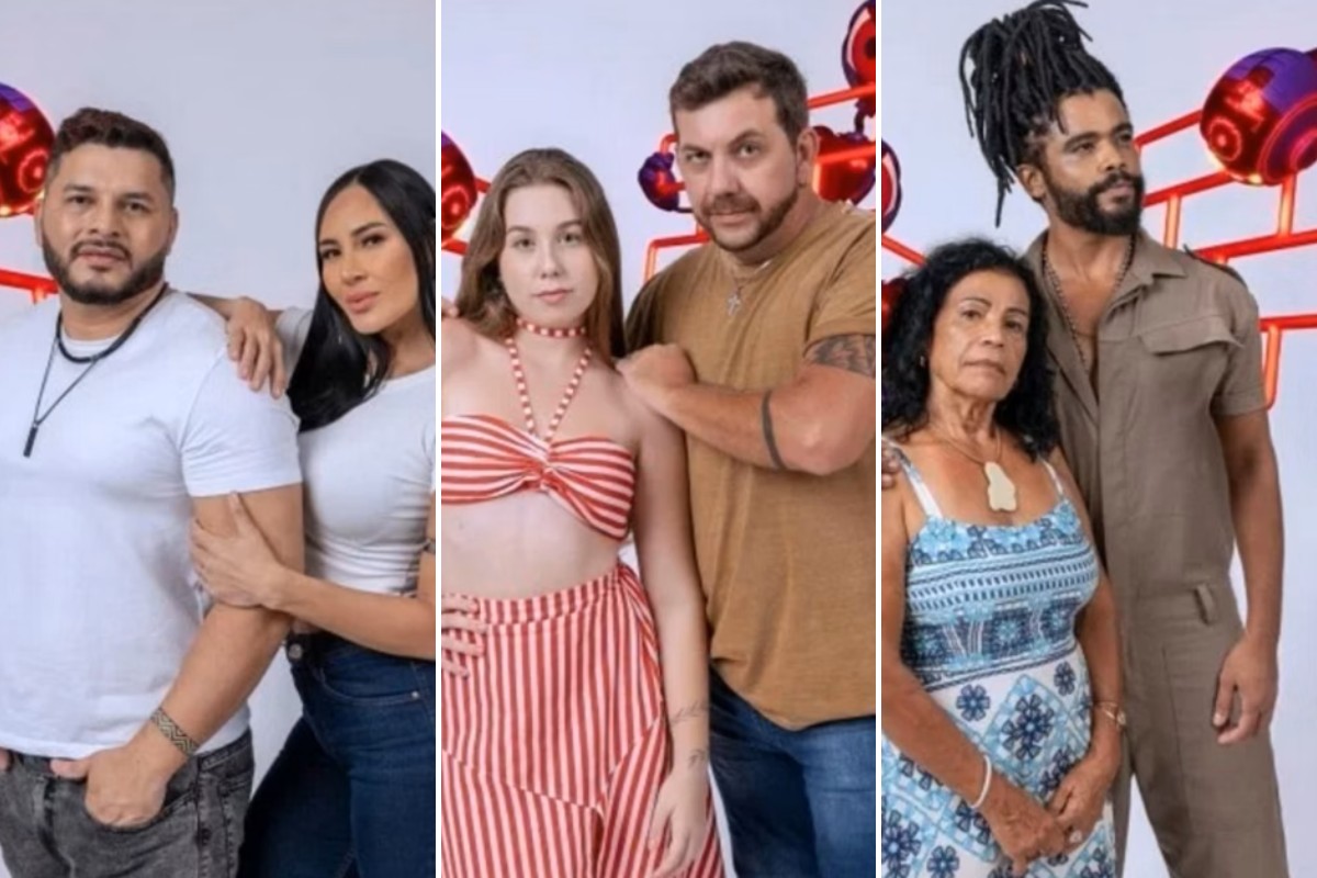 Arleane e Marcelo, Diogo Almeida e Vilma ou Edilberto e Raissa estão no primeiro paredão desta temporada do BBB
