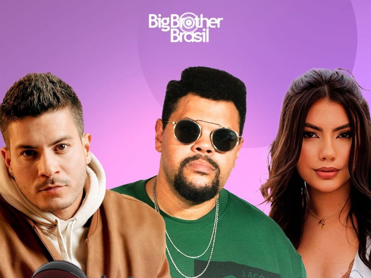 Arthur Aguiar, Babu Santana e Fernanda Bande