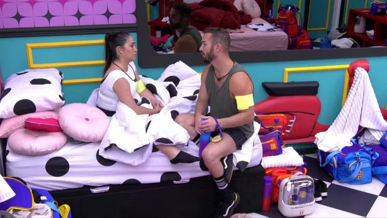 Daniele Hypólito e Diego Hypólito no 'BBB 25'