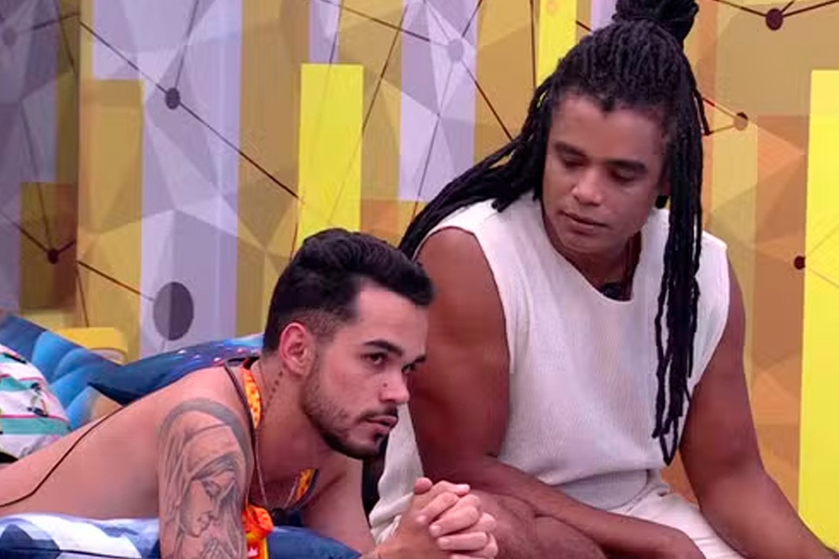 João Pedro e Diogo Almeida no BBB 25