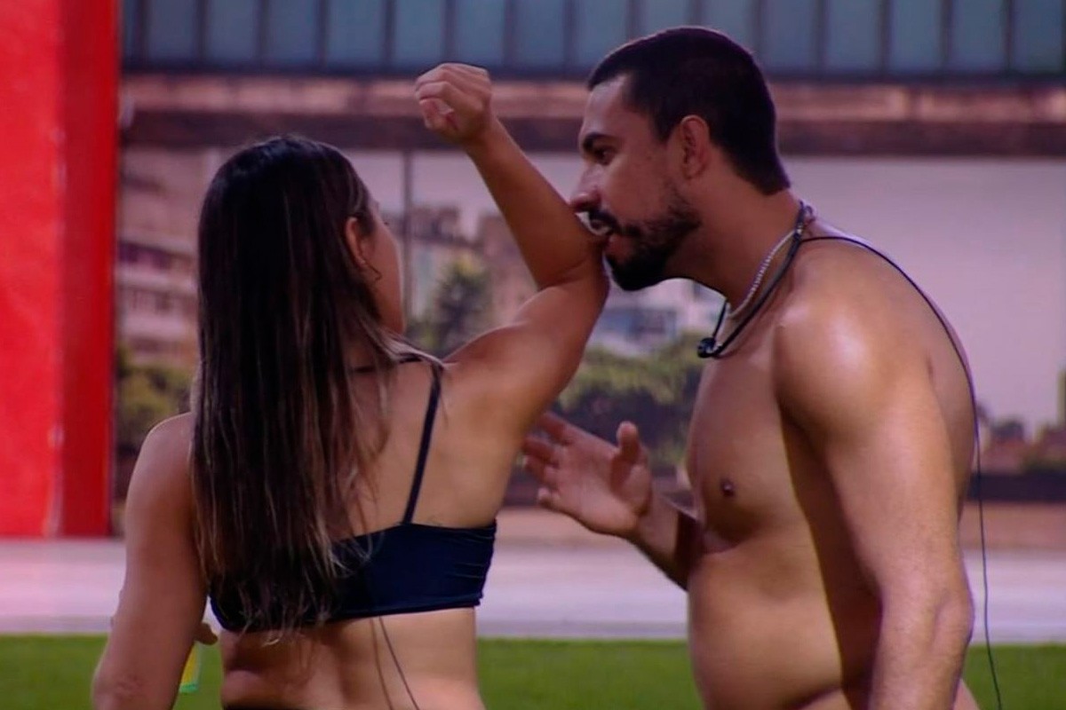 Renata e Maike no BBB 25