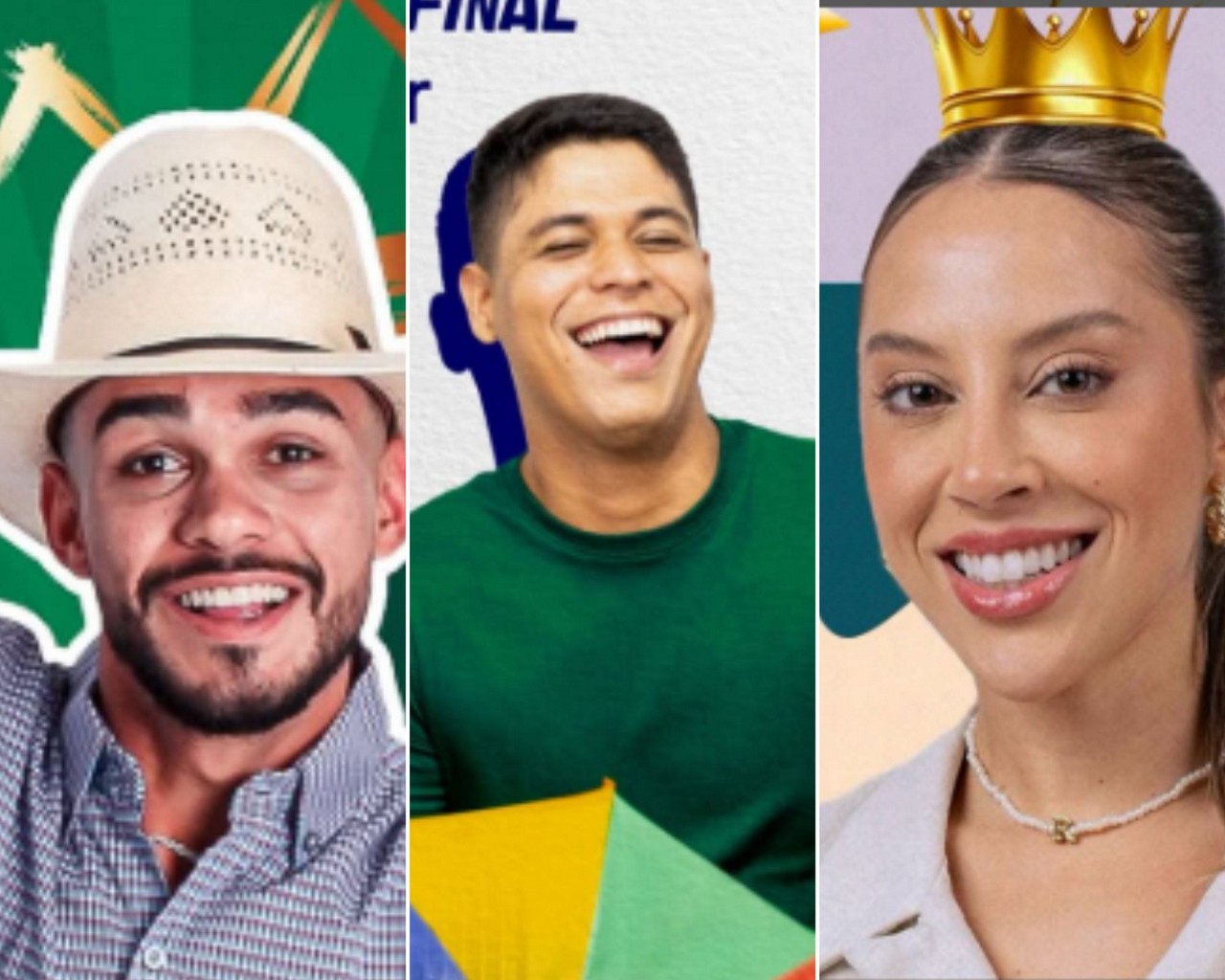 João Pedro, Guilherme e Renata são os finalistas do BBB 25