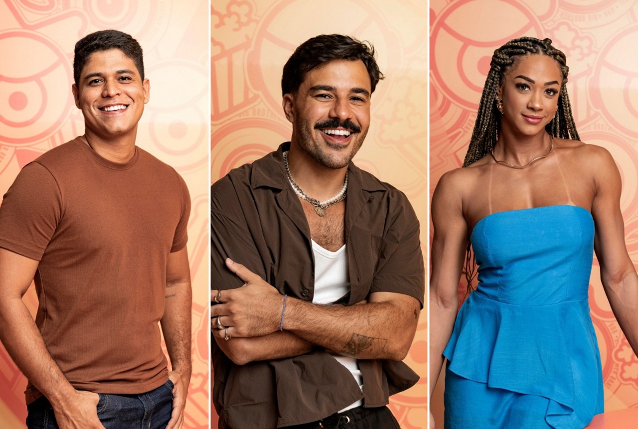 Guilherme, Mateus e Aline estão no 5º paredão do BBB 25