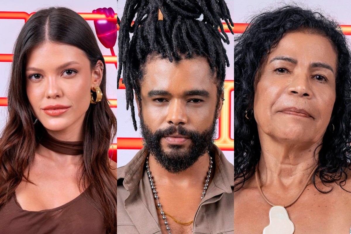 Vitória Strada, Diogo Almeida e Vilma estão no 6º Paredão do BBB 25
