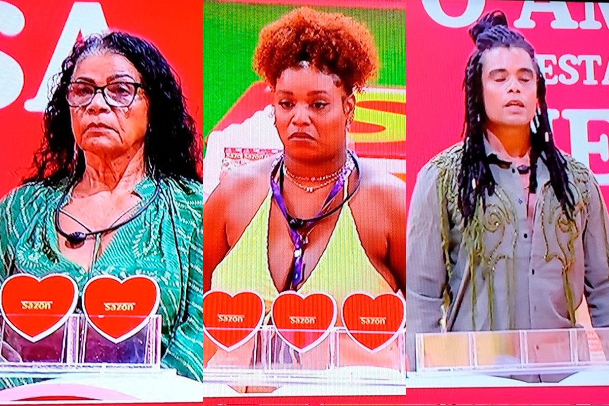 Vilma, Camilla e Diogo Almeida disputa a Prova Bate e Volta no BBB 25