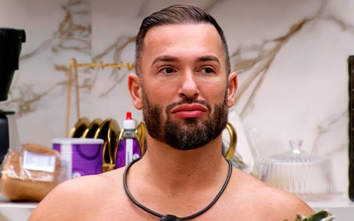 Diego Hypolito na casa do BBB 25 (Foto: Reprodução)