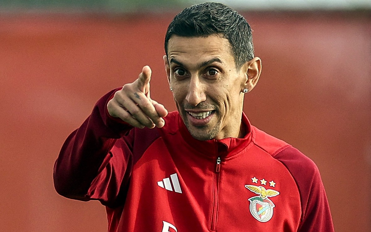 Benfica terá desfalque de Di María, por lesão (Patricia de Melo Moreira/AFP)