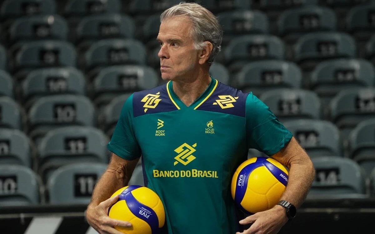 Bernardinho comandou a Seleção Brasileira de Vôlei Masculino nas Olimpíadas de Paris (Foto: Divulgação / CBV)