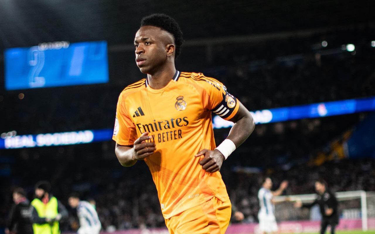 Vini Jr. em ação pelo Real Madrid (Foto: Divulgação / Real Madrid)