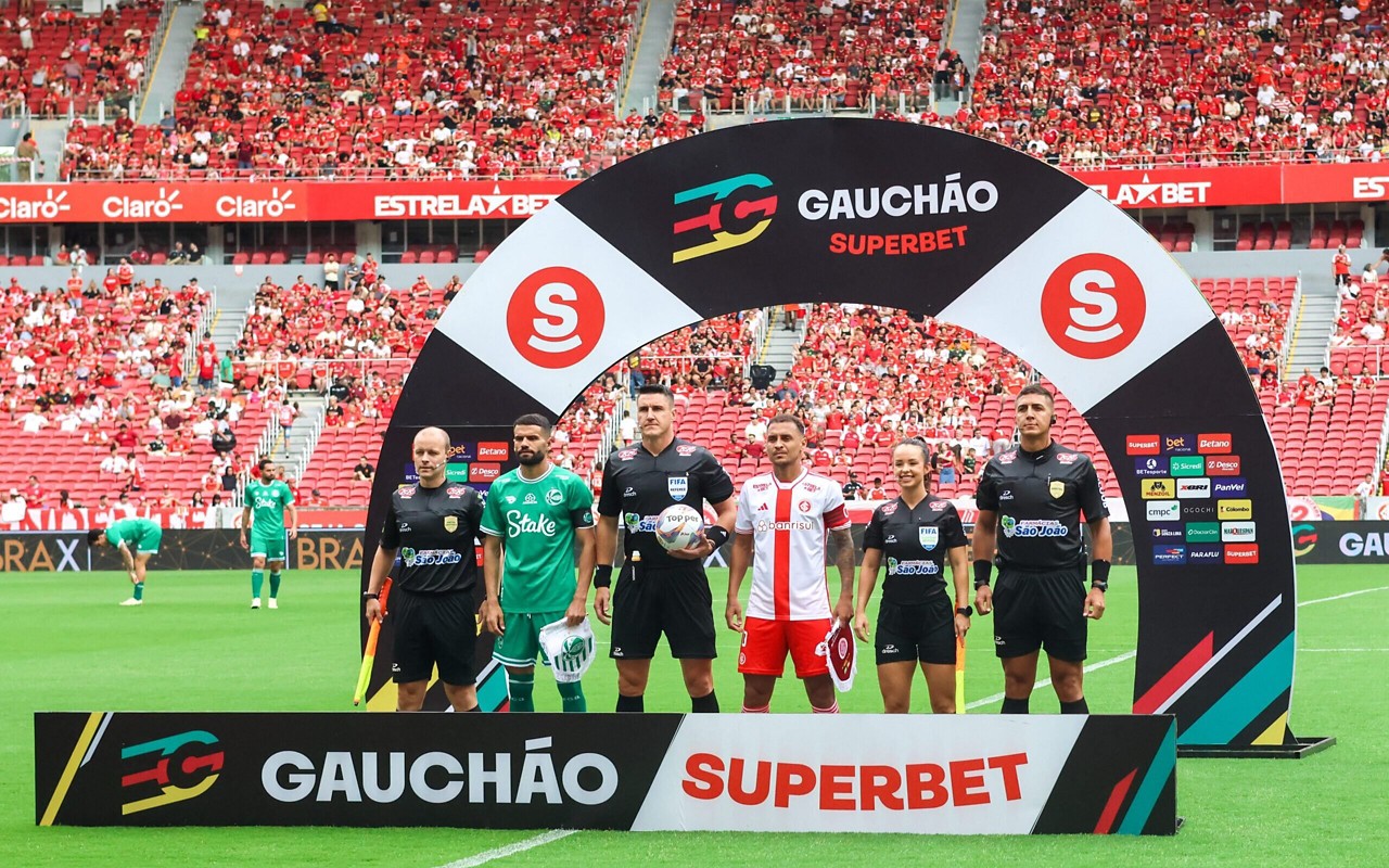 O Campeonato Gaúcho é patrocinado pela Superbet. (Foto: Divulgação/Internacional)
