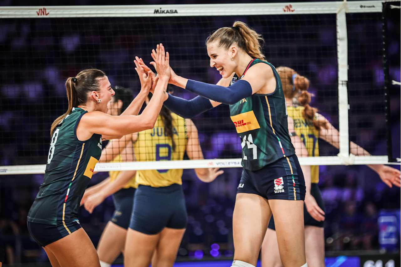 Brasil x Itália, VNL