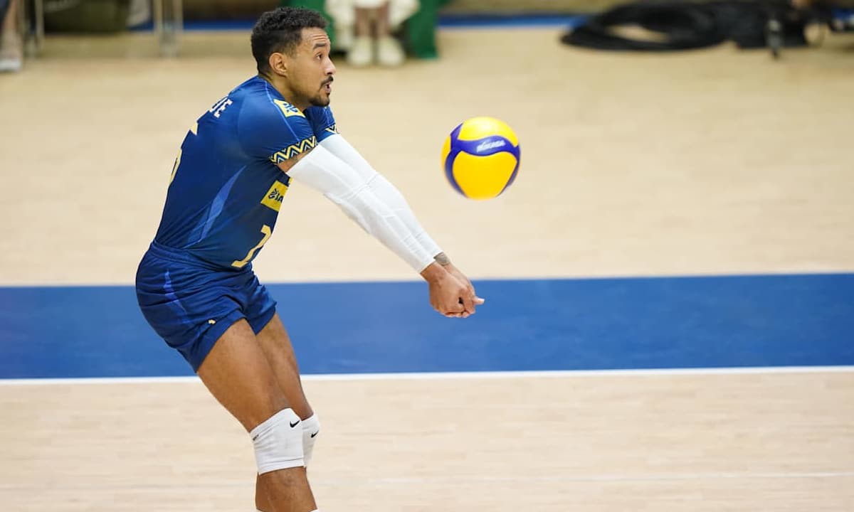 Maique, líbero seleção brasileira