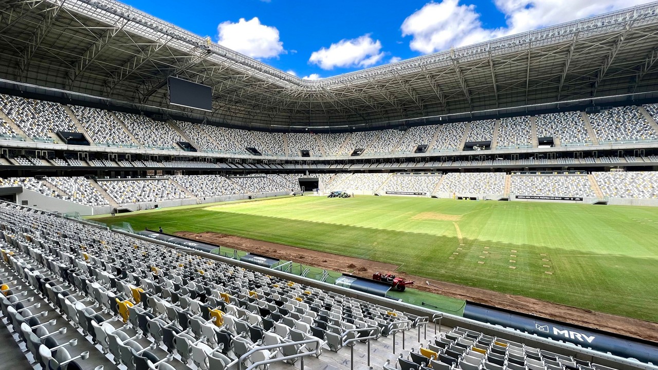 Partida aconteceu na Arena MRV