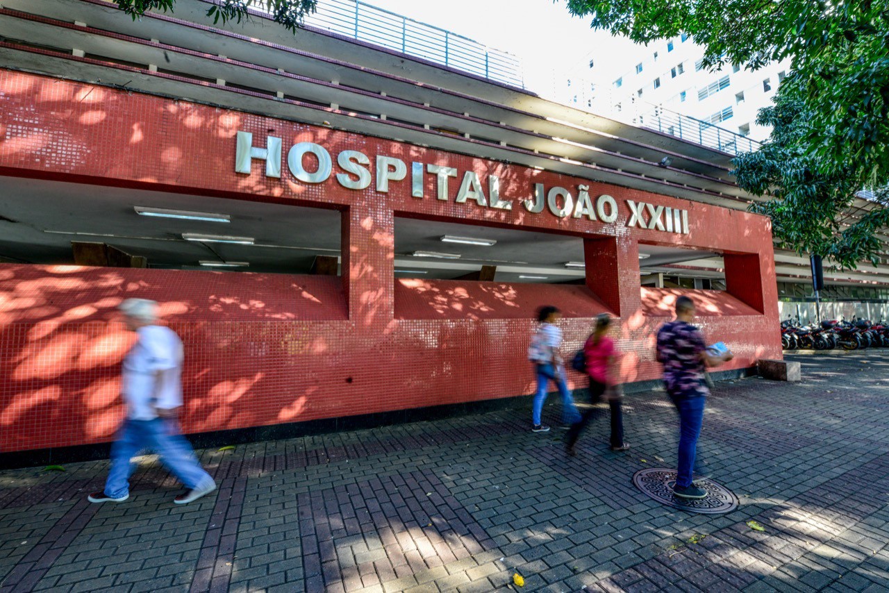 Hospital João XXIII é uma das unidades administradas pela Fhemig