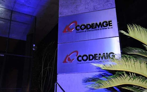 Fachada da Companhia de Desenvolvimento de Minas Gerais (Codemge)