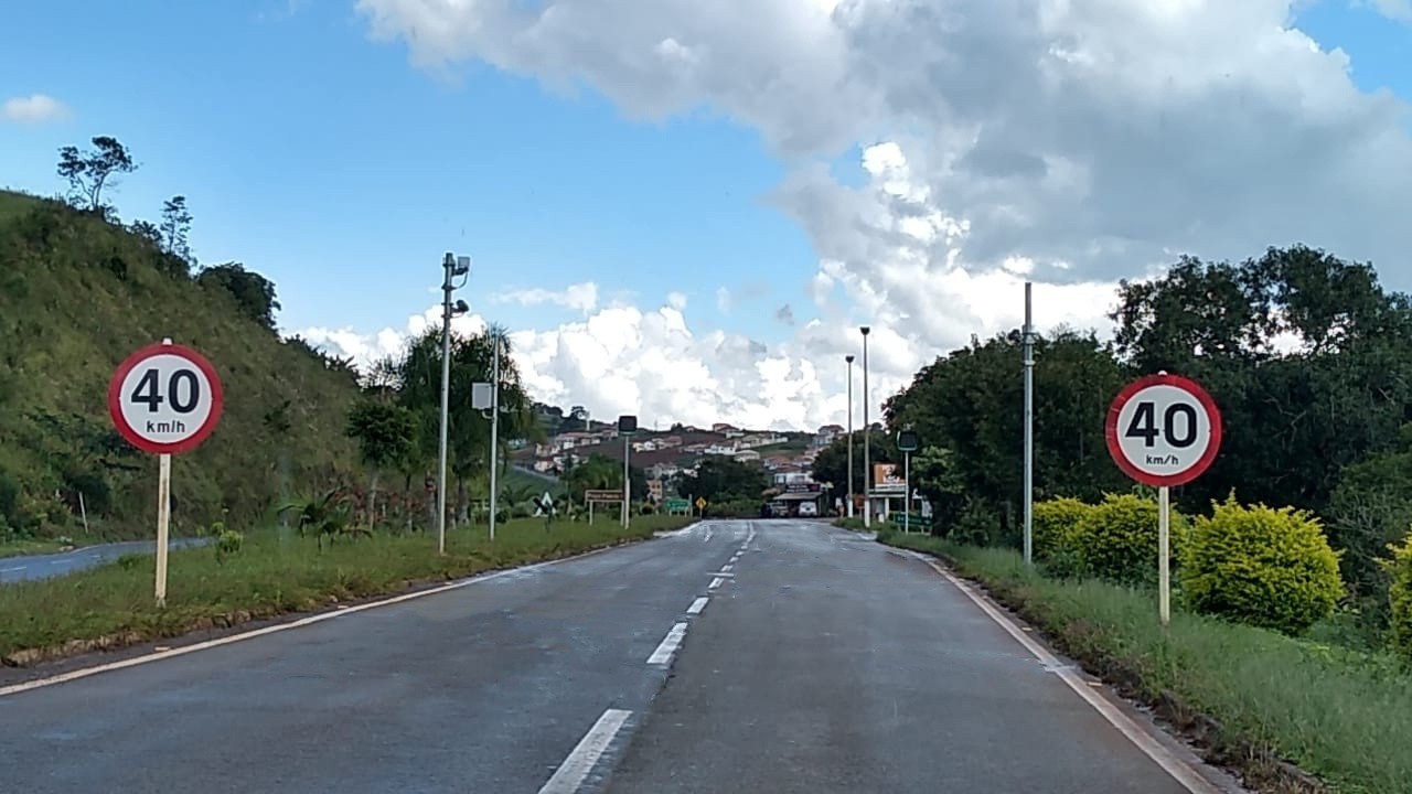 Radar já está em operação educativa na MG-179, em Poço Fundo, na região Sul de Minas Gerais