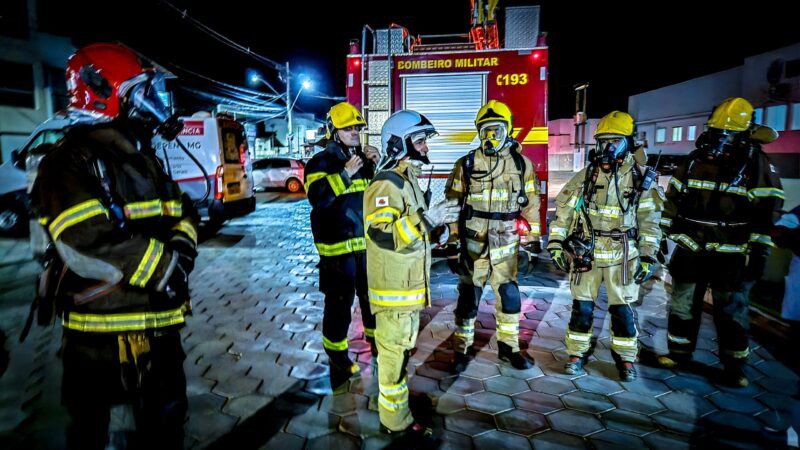 Bombeiros realizam simulado de incêndio com múltiplas vítimas no Hospital Municipal de Januária