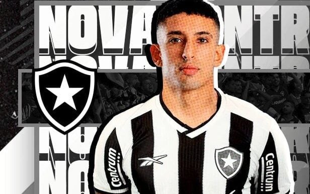 Santiago Rodríguez é o novo reforço do Botafogo (Foto: Divulgação/Botafogo)