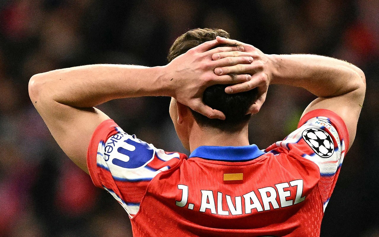 Atlético vem de eliminação na Liga dos Campeões e dois jogos sem vencer no Espanhol (Photo by JAVIER SORIANO / AFP)
