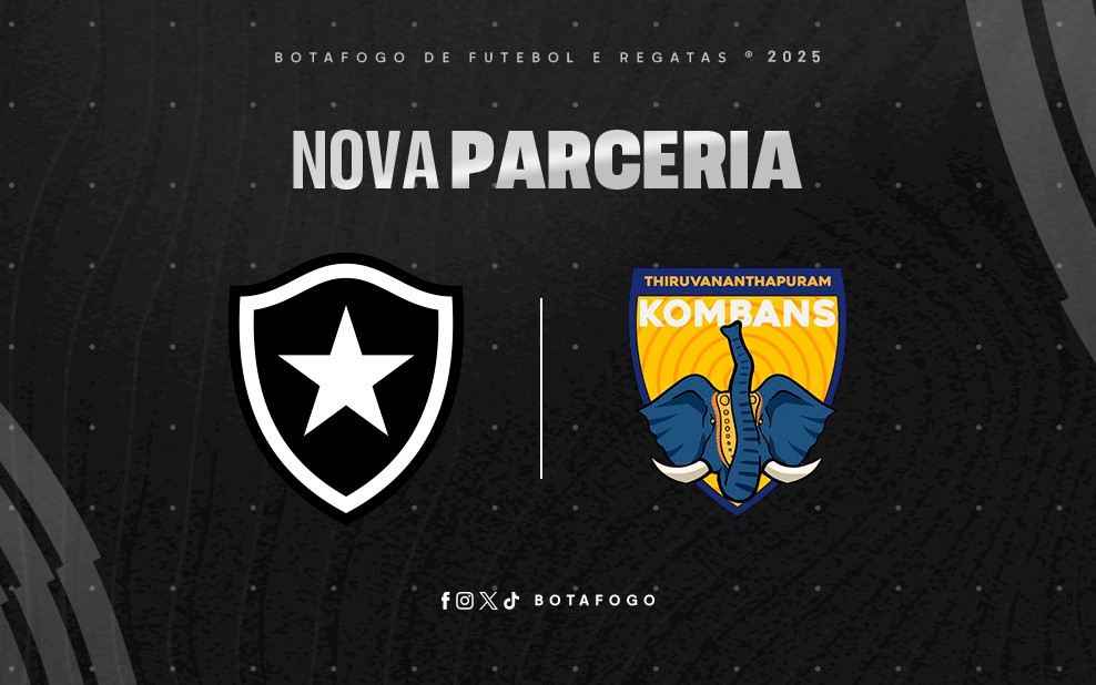 Botafogo faz parceria com Kombans FC, da Índia (Foto: Divulgação/ Botafogo)