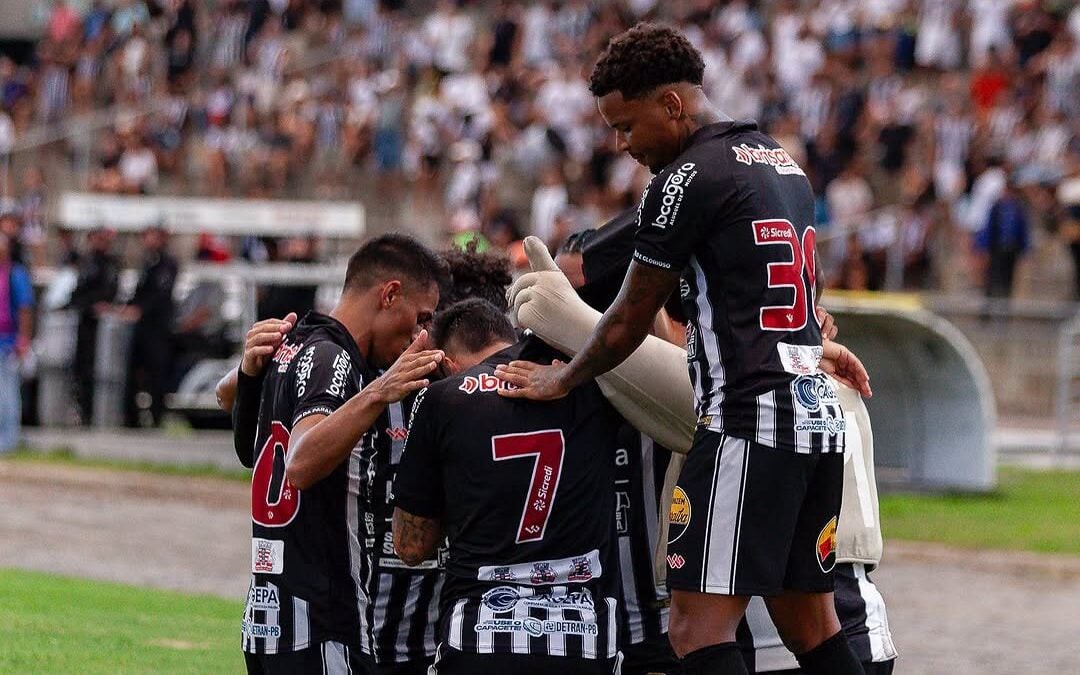 Botafogo-PB eliminou a Portuguesa da Copa do Brasil (Foto: Reprodução/Instagram/BotafogoPB)