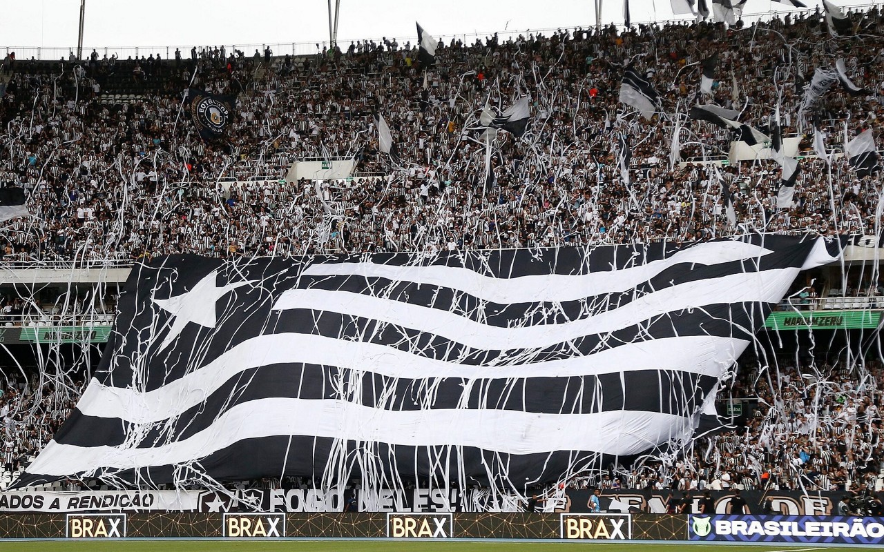 Torcida do Botafogo no Estádio Nilton Santos (Foto: Vítor Silva/Botafogo)